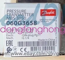 NEW Danfoss MBS3050 060G3658 pressure transmitter FedEx or DHL or UPS