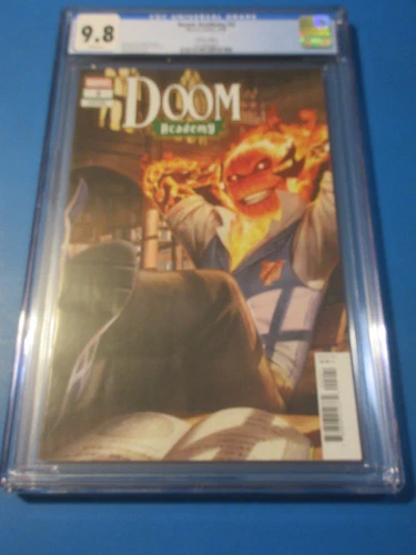 Doom Academy #2  Lee Variant CGC 9.8 NM/M Gorgeous Gem Wow