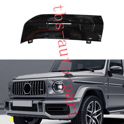 For Mercedes G63 AMG 2019-2023 Glossy Black Right Front Bumper