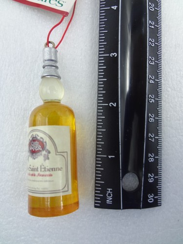 Trimmery Treasures Ornament - Wein Schnaps Flasche Neu aus altem Lagerbestand - Bild 3 von 4