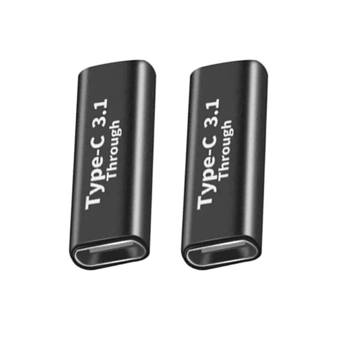 Type C Female to Male Adapter Elbow/Straight Connectors for Quick Data Transfer - 第 13/13 張圖片