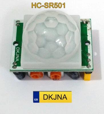 DKJNA HC-SR501 PIR Motion Sensor Module Infrared IR Pyroelectric Detector ESP32 Nano