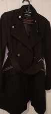 Express -vintage Black Winter Coat New Without Tags Xs