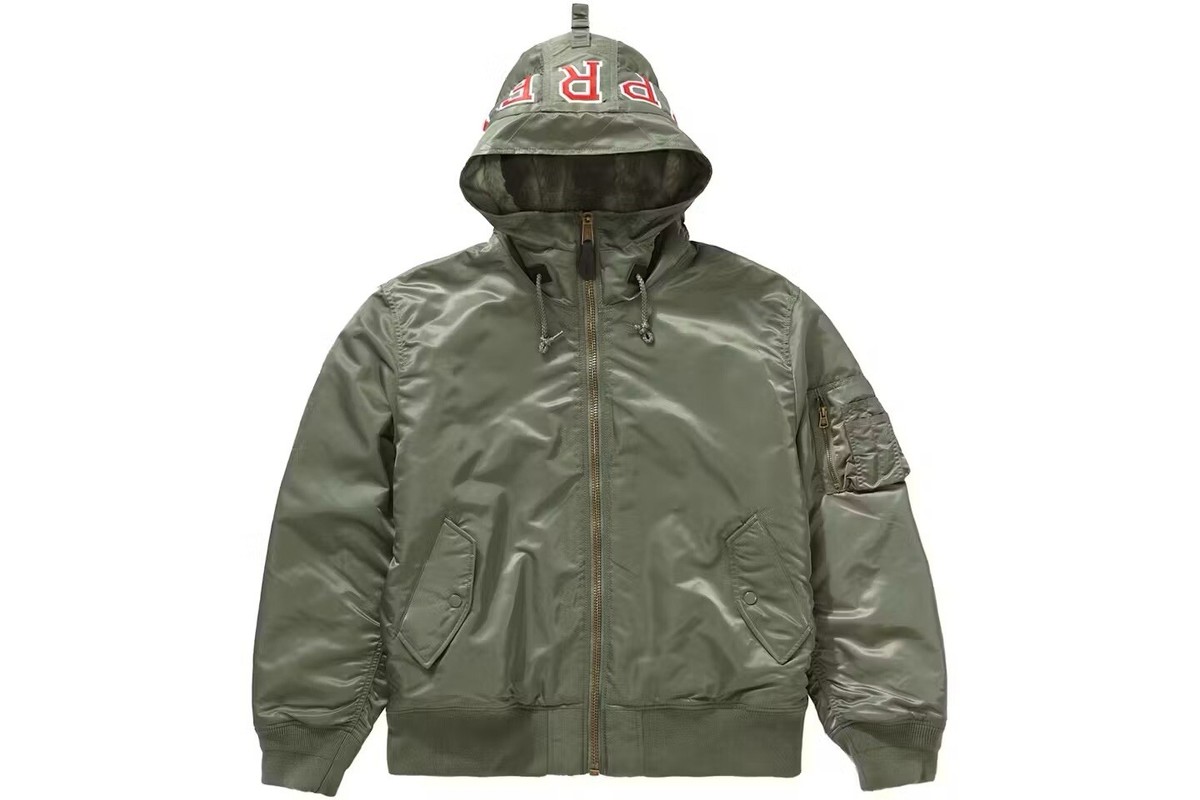 Supreme Hooded MA-1 Bomber Jacket | eBay