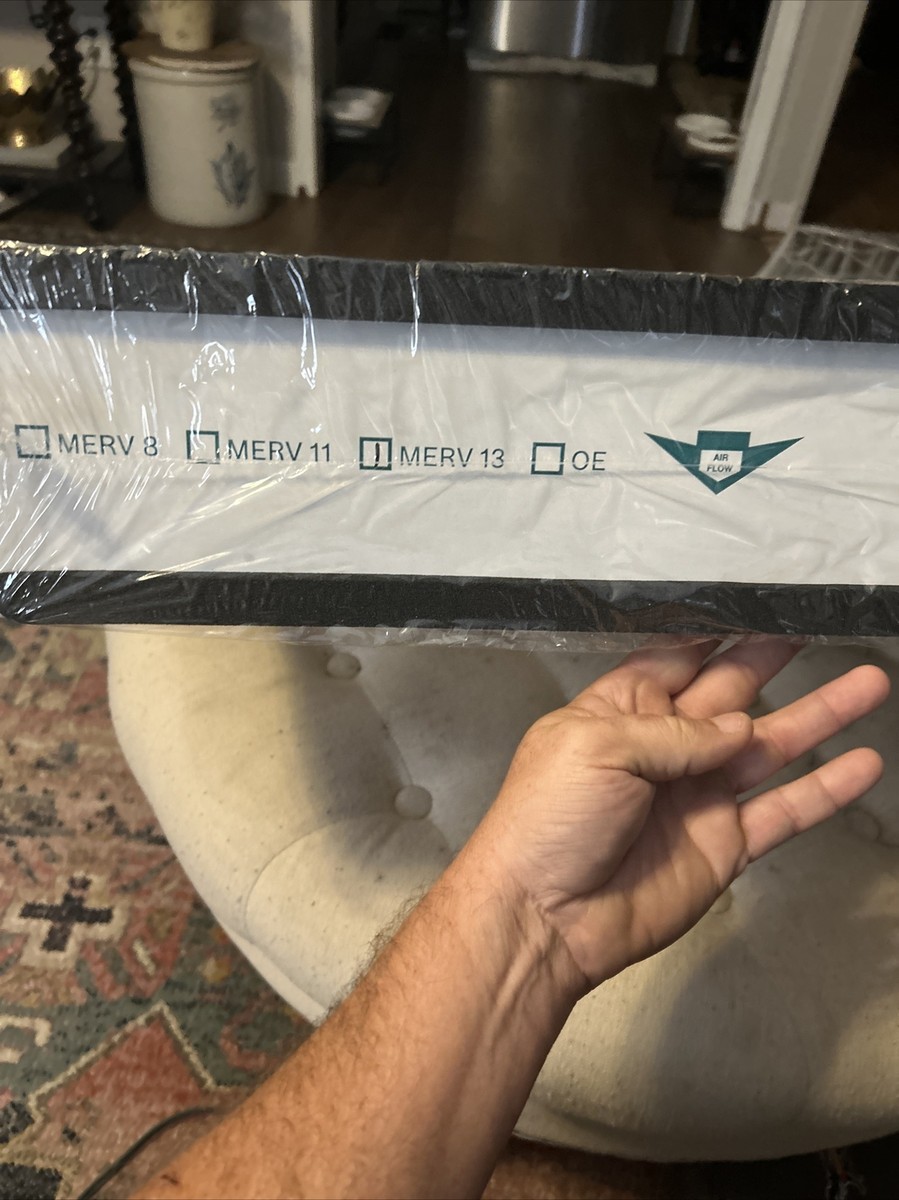 Filterbuy 20 In. X 20 In. X 5 In. MERV 8 (FPR 5) Dust Defense Pleated HVAC AC Furnace Air Filters For Honeywell (4-Pack) HRF20x20x5M8pk4 - The Home Depot - Foto 8