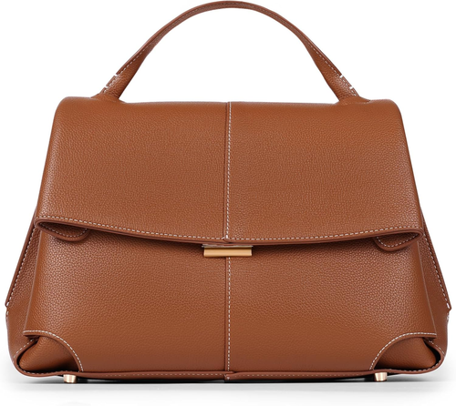 Top Handle Bag Handbags Large Faux Leather Satchel Bags for Women Luxury Designe - Picture 10 of 12