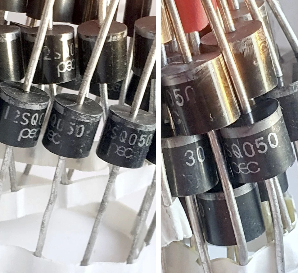 PEC 12SQ050 30SQ050 Schottky Gleichrichter 12A 30A 50V Solarpanel Diode [2,4 Stück] - Ref:A66