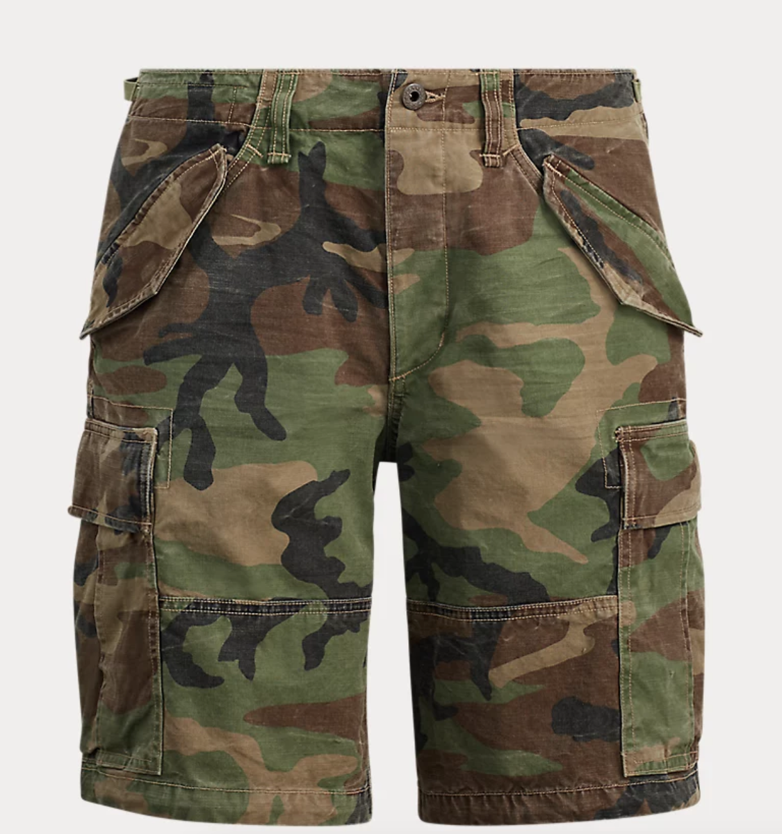 $115 NWT Ralph Lauren Polo Cargo Camo Combat Ripstop Shorts