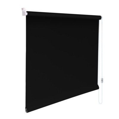 Mini-Rollo Klemmfix Klemmrollo Easyfix Abdunkelung - Höhe 150 cm schwarz