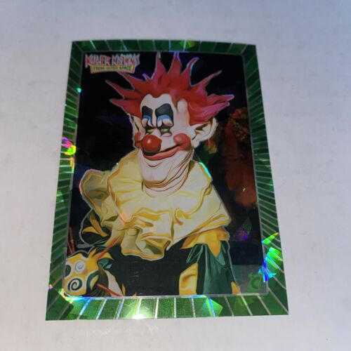 2023 KILLER KLOWNS FROM OUTER SPACE Spikey #14 Emerald Gemstone Refractor #94/99 - Picture 1 of 4