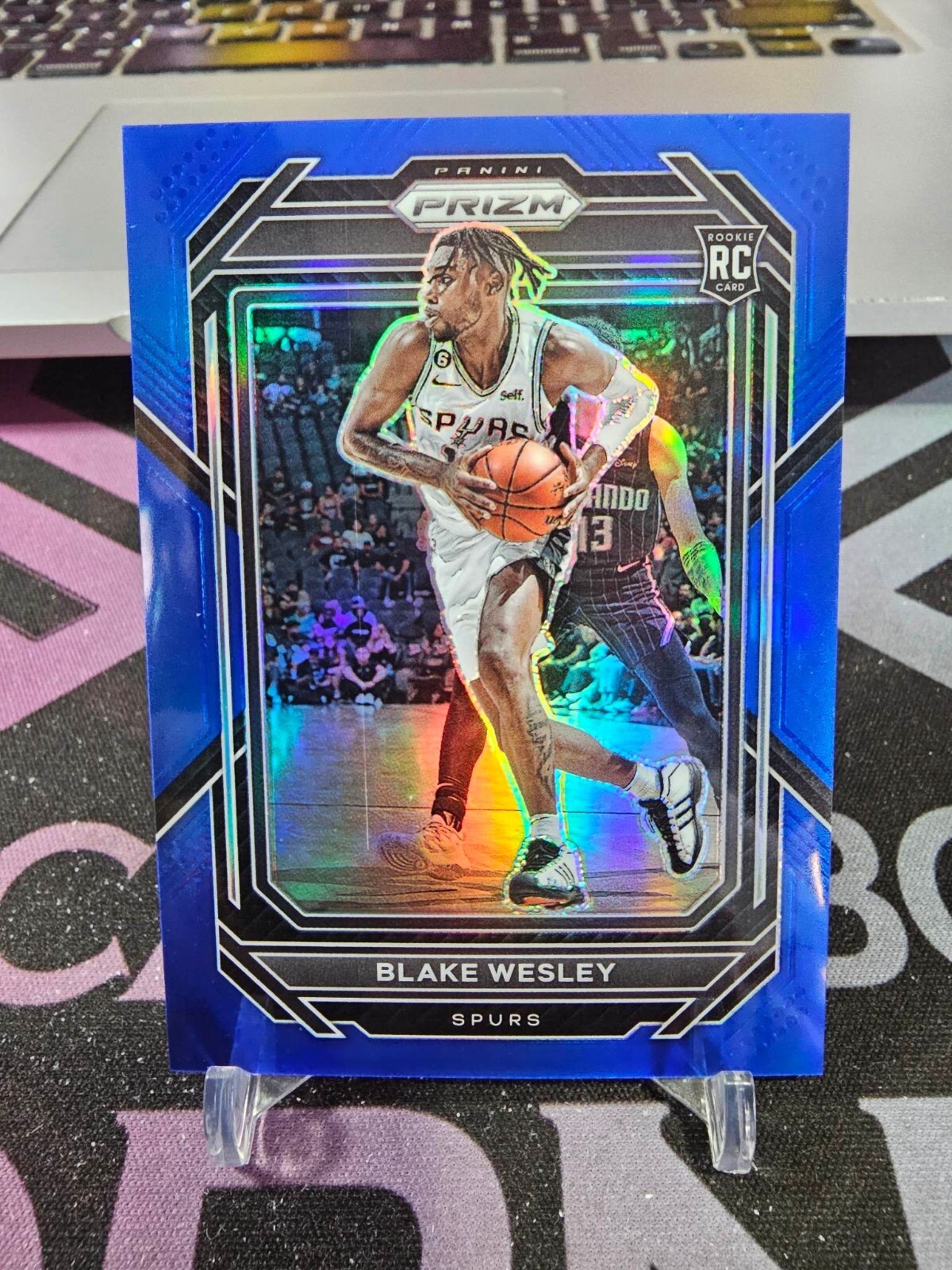 2022-23 Panini Prizm Blake Wesley #264 Blue 169/199!