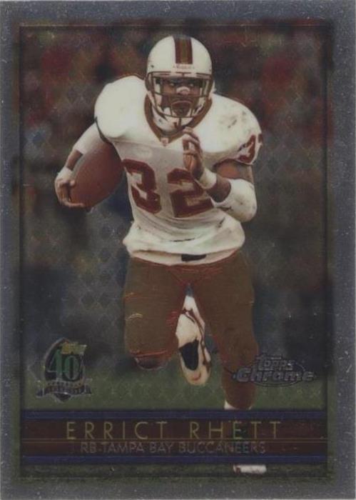 1996 Topps Chrome Errict Rhett #39 - 1 of 2