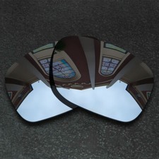 US Silver Polarized Anti-Scratch Replacement Lenses For-Oakley TURBINE OO9263