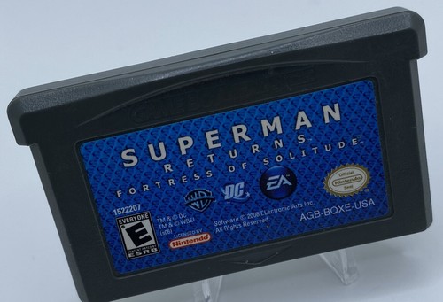 Superman Returns: Fortress of Solitude (Nintendo Game Boy Advance, 2006) Getestet