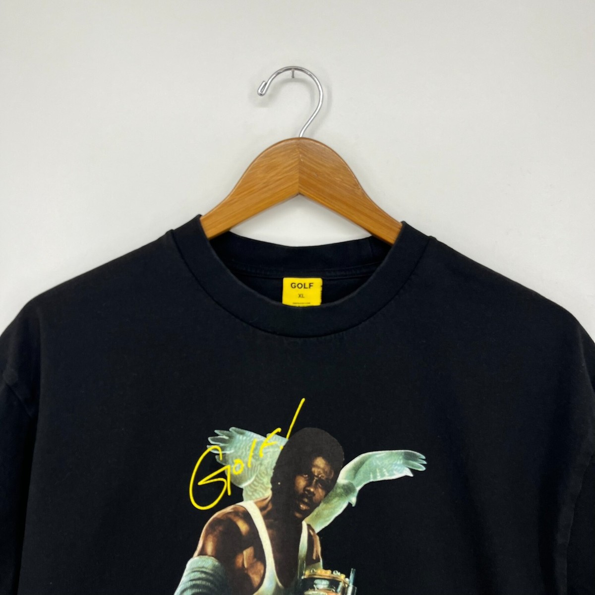 Golf Wang T-Shirt Men's XL Black Badow Tee Don't Stop Short