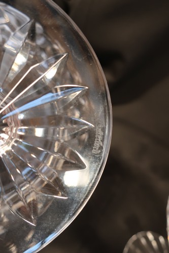 WATERFORD CRYSTAL, LISMORE CUT? A PAIR OF STEMMED COMPORTS - Picture 5 of 6