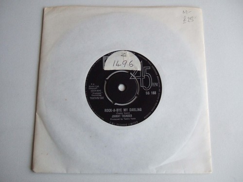 Johnny Thunder - Rock-A-Bye My Darling / The Rosy Dance - Stateside -Vinyl 7" 45 - Picture 2 of 6