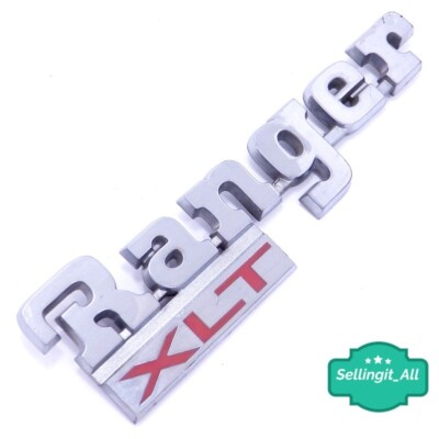 ベイブレード 85-88 Ford Ranger XLT Chrome Fender Emblem OEM Nameplate