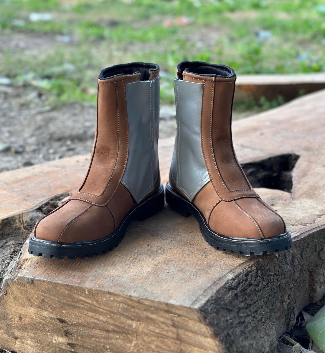 The Mandalorian Custom Mando Inspired Boots Star Wars Real Leather