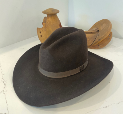Mens, Bailey, Cowboy Frontier Pro 5X, 7 1/8, Brown Hat, Rabbit Fur