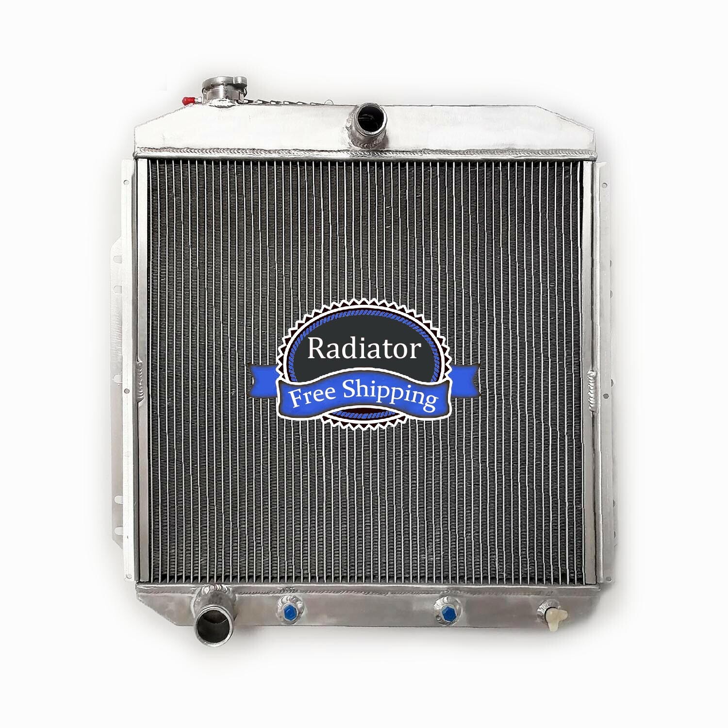 Aluminum Radiator For 53-56 Ford F100 F250 F350 Pickup Truck V8 1953 ...