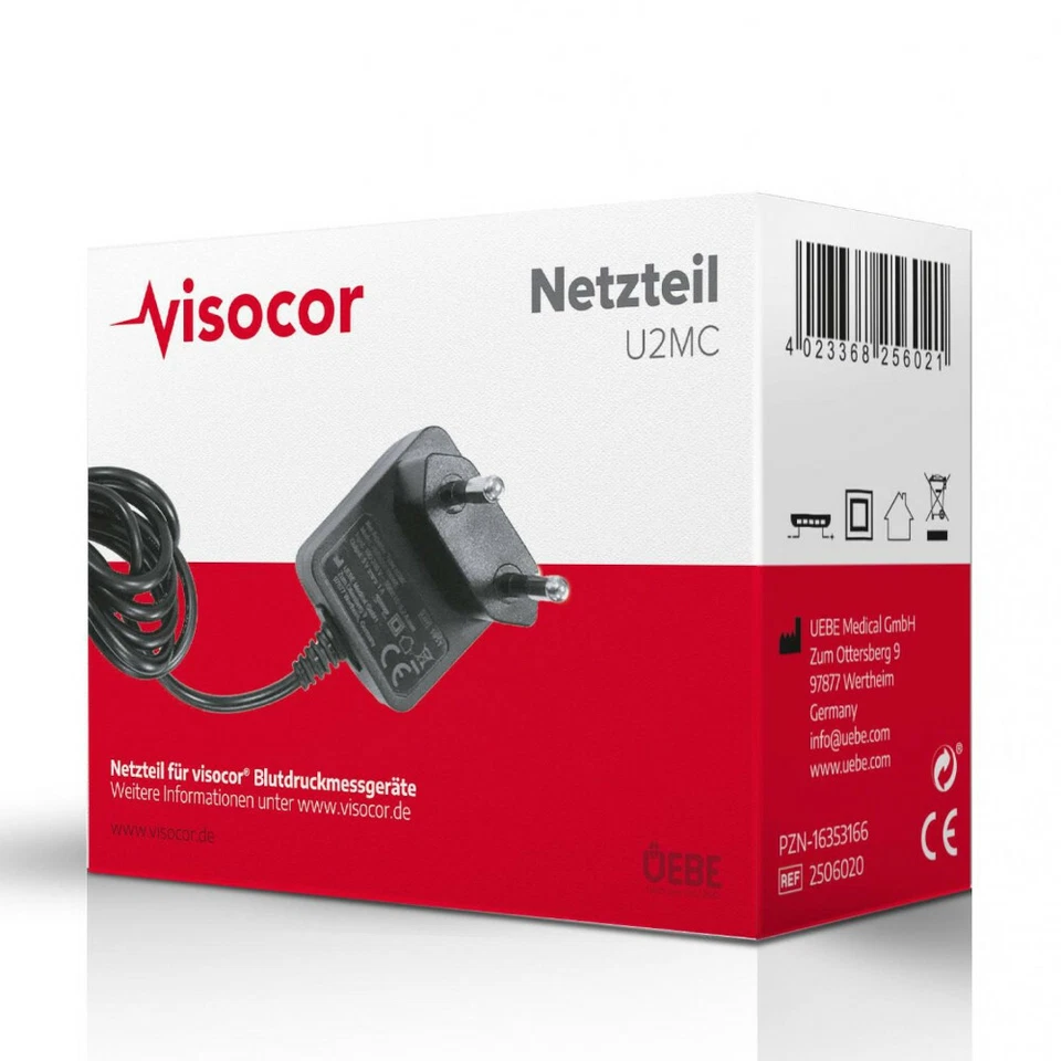 visocor Netzteil Typ U2MC für visocor OM 60 - OVP v.med. Fachhändler
