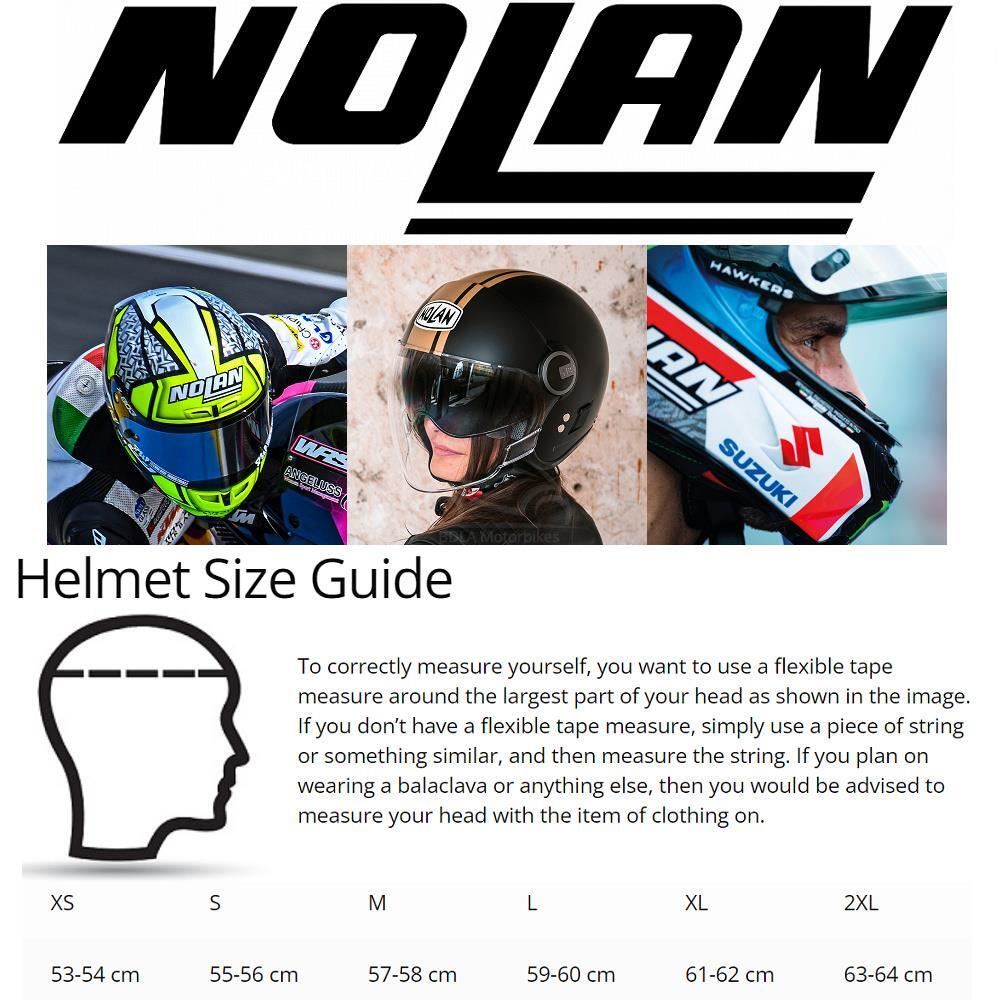 Nolan N87 Petrucci Replica N-Com Motorcycle Helmet Motorbike