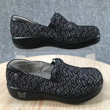 Alegria Shoes Womens 36 Keli Slip On Clogs Kel 454 Multicolor Leather Round Toe