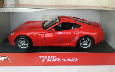 1/18 Hot Wheels , Ferrari, 599 GTB Fionano, red , mint!!! | eBay