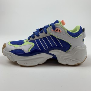 Adidas Magmur Runner W EF0760 Blue/Neon Green Sz 8 | eBay