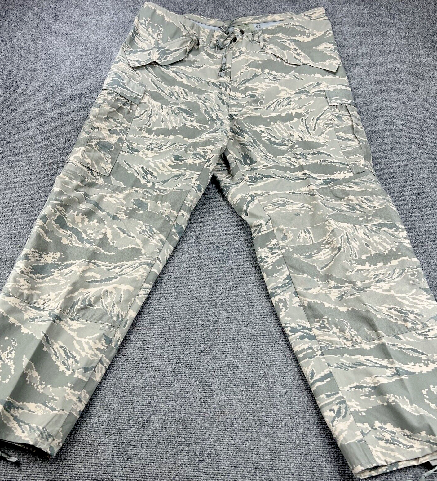 U.S Military Trousers All Purpose Environmental Camo Pants Large Regular Elastic