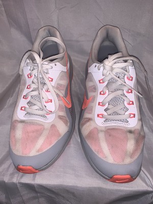 Womens Pink and White NIKE Air Max 