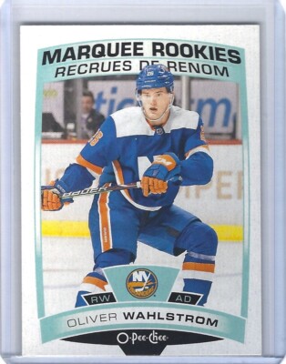 2019-20 O-Pee-Chee #615 Oliver Wahlstrom Rookie Card