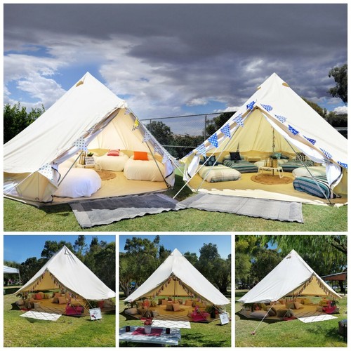 5M Cotton Canvas Bell Tent Stove Hole 
