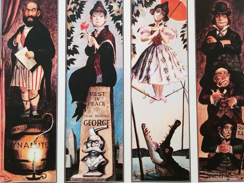 Stretching Room Portraits Haunted Mansion Marc Davis Art Poster 13x19 Matte - Picture 8 of 8