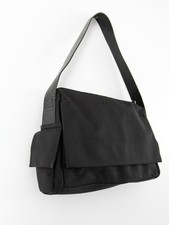 Mango messenger bag, MNG black nylon shoulder...