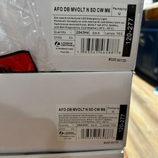 Lithonia Lighting 2543H4 AFO DB MVOLT N SD CW M6 120-277 LED Emergency Light New