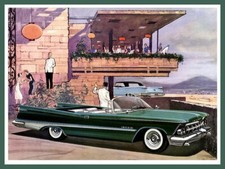 1959 Chrysler Imperial Convertible Toolbox - Refrigerator Magnet 42 Mil