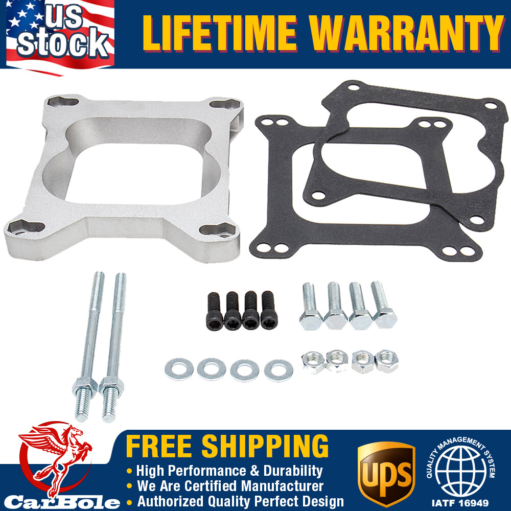 1932 Carburetor Adapter Kit Alloy Carb Adapter 4 Barrel to 4 Barrel