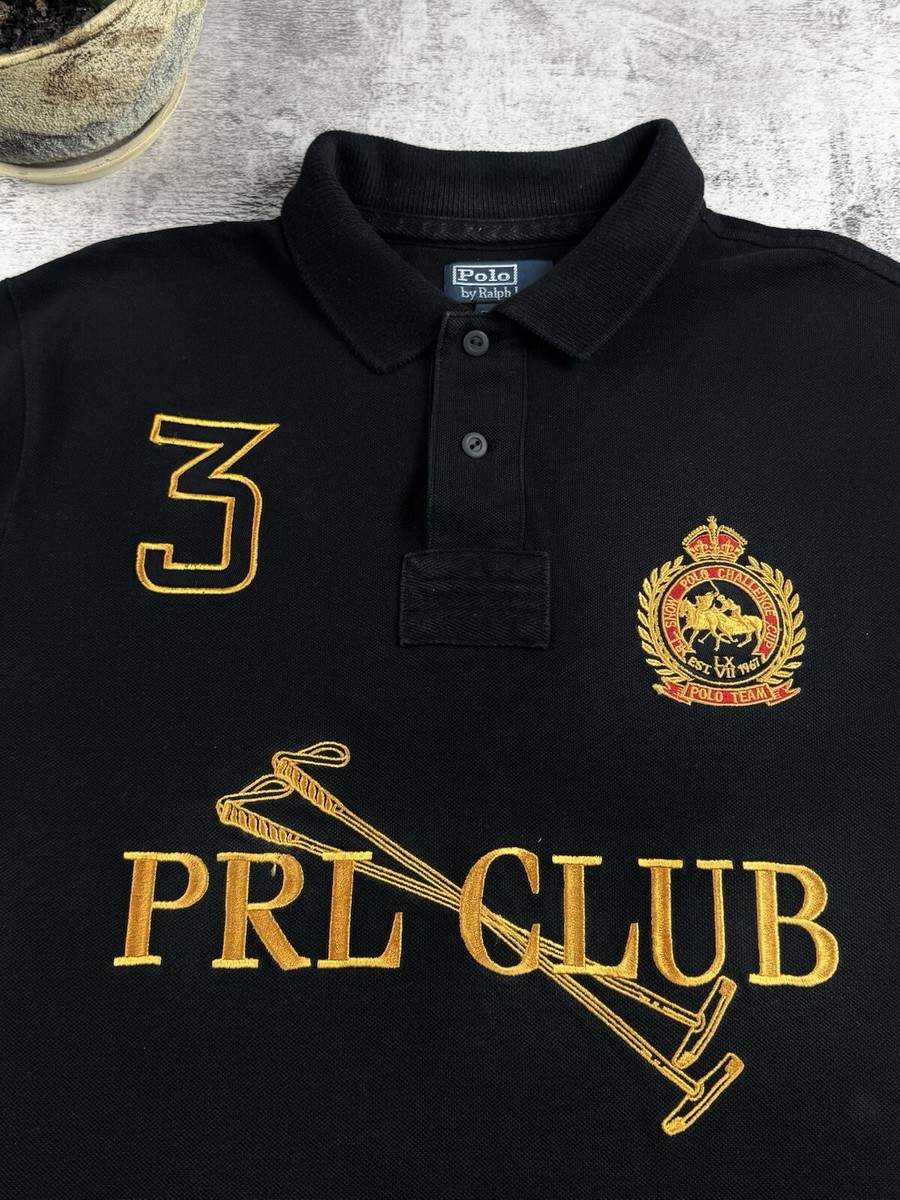 Vintage Polo Ralph Lauren PRL Club Y2K Hip Hop 90S Chief Keef