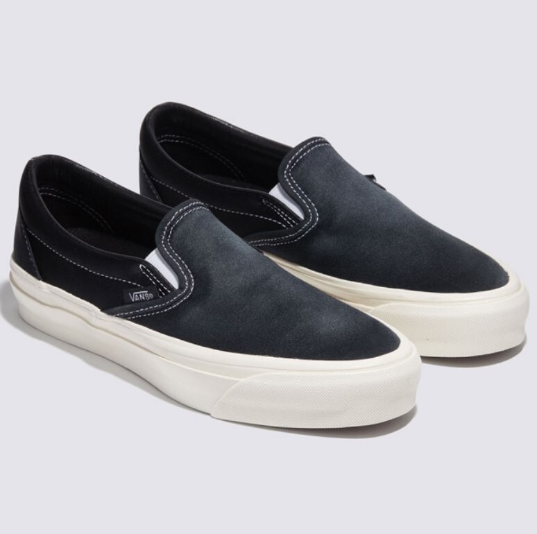 VANS SLIP ON PREMIUM SATIN Jet Set SATIN Jet men's sneakers