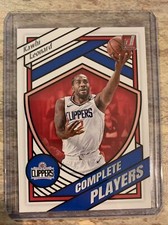 KAWHI LEONARD 2020-21 PANINI DONRUSS BASKETBALL COMPLETE PLAYERS LA CLIPPERS NBA