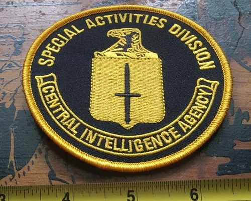 CIA Special Activities Division Law Enforcement COVERT OPS NSA Patch - Picture 3 of 4