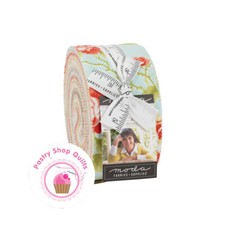 Moda STITCHED Fig Tree JELLY ROLL 40 strips Quilt FABRIC