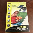 Ez Print Photo Paper Ultra Premium Glossy Inkjet 4"x6" G260-4R-50 (50 Sheets)