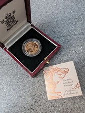 1999 Proof Full Gold Sovereign