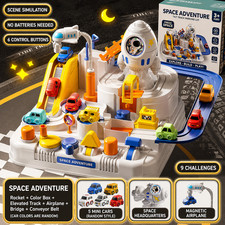 Car Toddler Toys Race Tracks Space Adventure for 3-8 Year Boys Kids Gifts