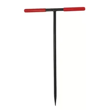 Unbranded Soil Probe 60" Vinyl Grip T-Handle Plumbing Pipe Locater Hand Tools