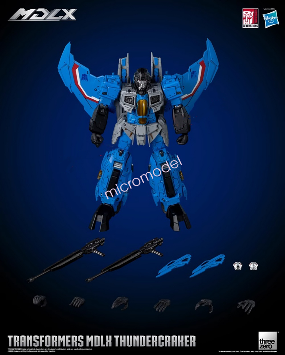 Threezero 3Z0664 MDLX Series Decepticons Thundercracker Action
