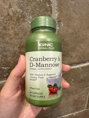 GNC Herbal Plus Cranberry D-Mannose
